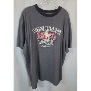 Authentic Walt Disney‎ World Embroidered 1971 Grumpy Authentic 3XL TShirt  Gray